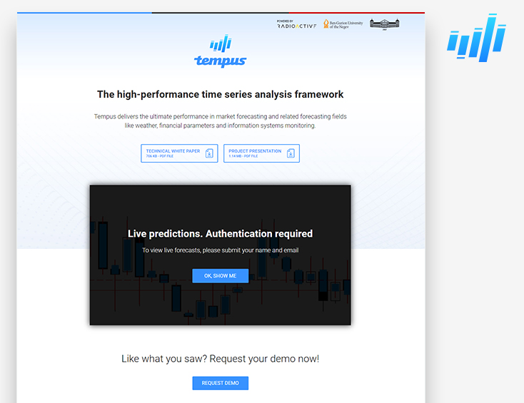 Tempus historical website project